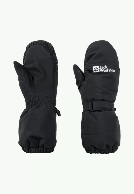 2l Winter Mitten Wasserdichte Kinderhandschuhe black