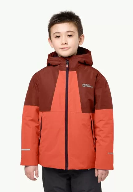 Actamic 2l Ins Jacket Kinder-Winterjacke coral orange