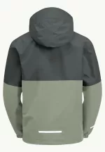 Actamic 2l Jkt Regenjacke für Kinder mint leaf