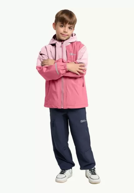 Actamic 2l Jkt Regenjacke für Kinder soft pink