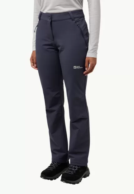 Activate Thermic Pants Softshell-Wanderhose für Damen Graphite