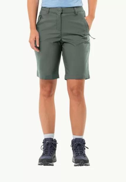 Active Track Shorts Softshell-Shorts für Damen Hedge Green