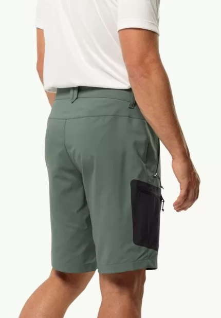 Active Track Shorts Softshell-Shorts für Herren Hedge Green