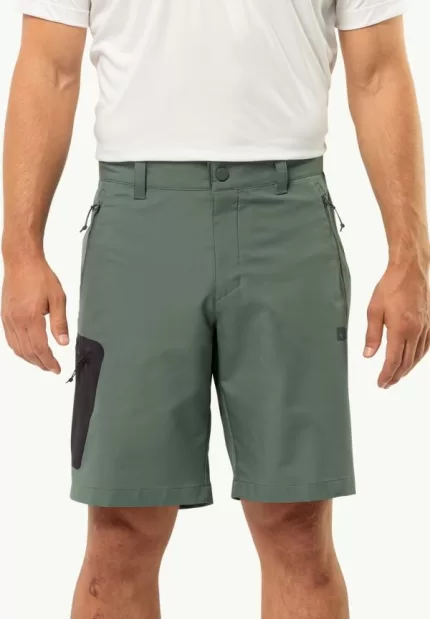 Active Track Shorts Softshell-Shorts für Herren Hedge Green