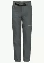 Active Zip Off Pants Zip-Off-Hose für Kinder slate green