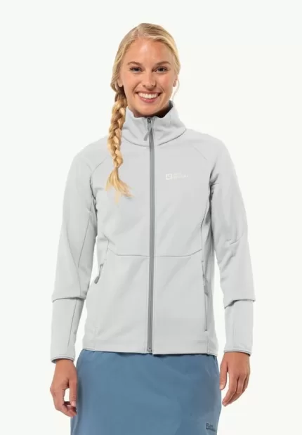 Alpgrat Fz Damen-Fleecejacke Cool Grey