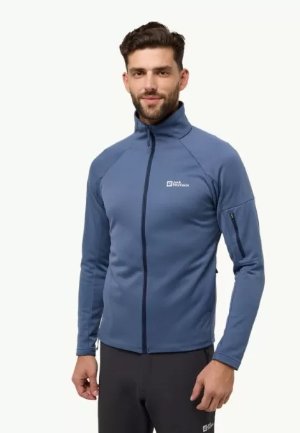 Alpgrat Fz Herren-Fleecejacke nature blue