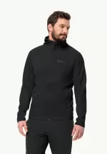 Alpgrat Hooded Fz Herren-Fleecejacke black