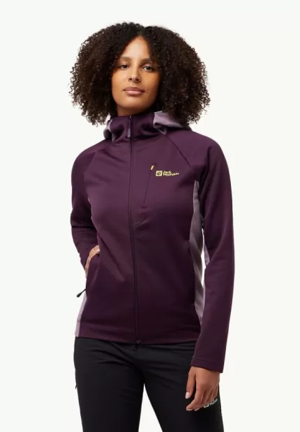 Alpgrat Xt Jkt Damen-Fleecejacke midnight plum