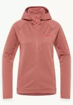 Alpgrat Xt Jkt Damen-Fleecejacke mineral red