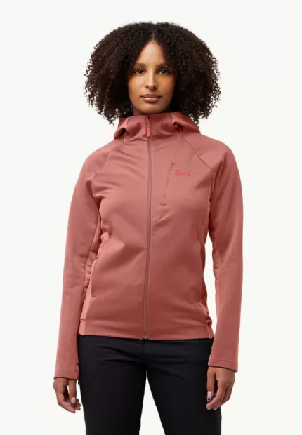 Alpgrat Xt Jkt Damen-Fleecejacke mineral red