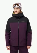 Alpspitze Tour 3l Jkt Atmungsaktive Skijacke mit RECCO® Trackingsystem Herren midnight plum