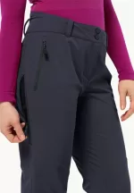 Alpspitze Tour Pants Damen-Softshell-Skihose Graphite