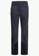 Alpspitze Tour Pants Damen-Softshell-Skihose Graphite