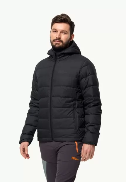 Ather Down Hoody M Rds Herren-Daunenjacke black