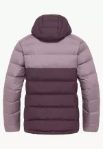 Ather Down Hoody W Rds Damen-Daunenjacke midnight plum