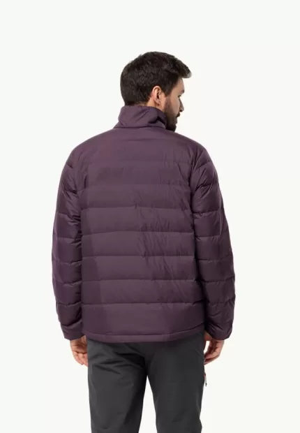 Ather Down Jkt M Rds Herren-Daunenjacke midnight plum