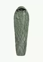 Athmos Down |5, 195cm Rds Warmer Daunenschlafsack für Temperaturen bis 5° picnic green