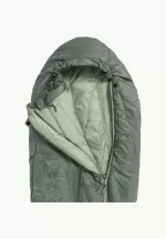 Athmos Down |5, 195cm Rds Warmer Daunenschlafsack für Temperaturen bis 5° picnic green