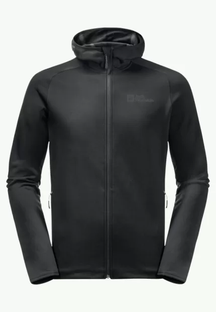 Baiselberg Hooded Fz Herren-Fleecejacke black