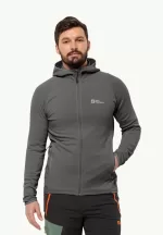 Baiselberg Hooded Fz Herren-Fleecejacke slate