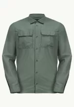 Barrier Ls Shirt Hemd mit Mückenschutz Herren Hedge Green