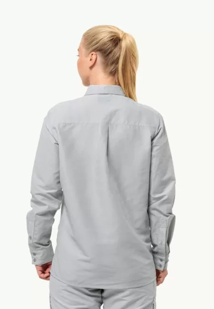 Barrier Ls Shirt Shirt mit Mückenschutz Damen Cool Grey