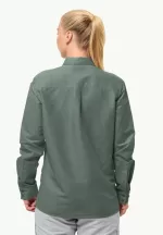 Barrier Ls Shirt Shirt mit Mückenschutz Damen Hedge Green