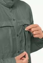 Barrier Ls Shirt Shirt mit Mückenschutz Damen Hedge Green