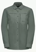 Barrier Ls Shirt Shirt mit Mückenschutz Damen Hedge Green