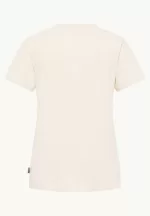 Bergblick T Damen-T-Shirt aus Bio-Baumwolle panna cotta