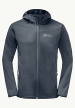 Bornberg Hoody Herren-Softshelljacke nature blue