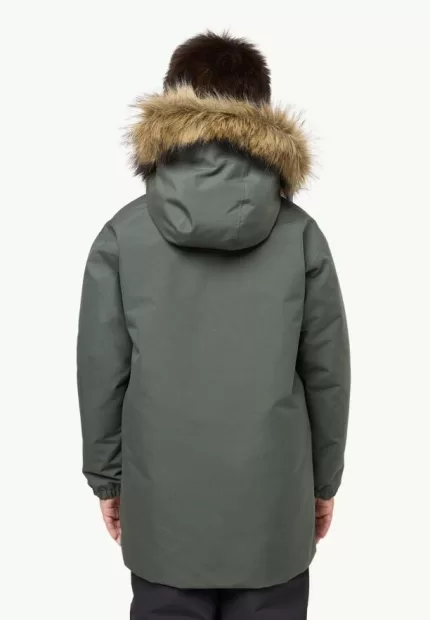 Cozy Bear Jacket Winterjacke für Kinder Slate green/slate green