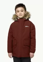 Cozy Bear Jacket Winterjacke für Kinder intense rust