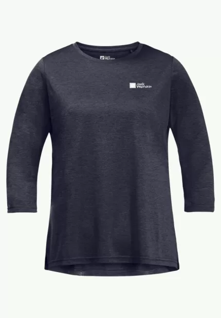 Crosstrail 3|4 T Damen Funktionsshirt Graphite