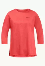 Crosstrail 3|4 T Damen Funktionsshirt Vibrant Red