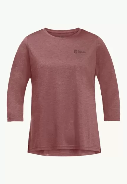 Crosstrail 3|4 T Damen Funktionsshirt mineral red