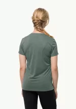 Crosstrail T Women Damen-Funktionsshirt Hedge Green