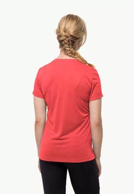 Crosstrail T Women Damen-Funktionsshirt Vibrant Red