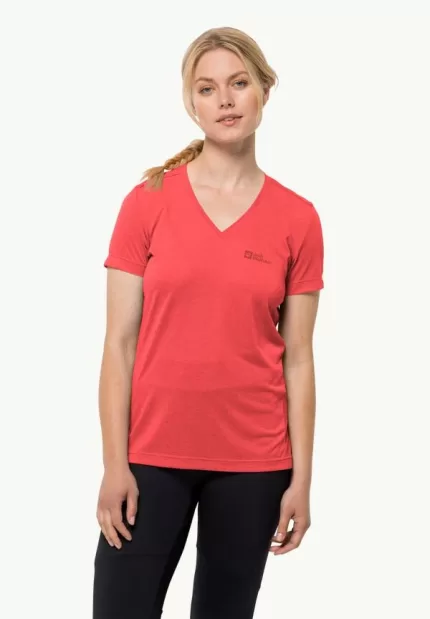 Crosstrail T Women Damen-Funktionsshirt Vibrant Red