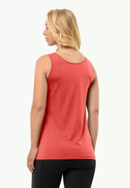 Crosstrail Tank Damen Funktionsshirt Vibrant Red