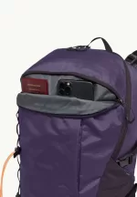 Cyrox Shape 25 S-l Nachhaltiger Wanderrucksack Dark Grape