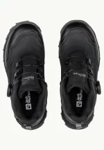 Cyrox Texapore Dial Mid wasserdichte Wanderschuhe für Kinder black