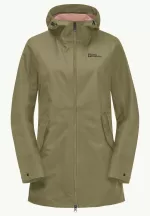 Dakar Parka Damen-Regenmantel Bay Leaf