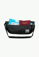 Document Belt De Luxe Bauchtasche für Reisedokumente black