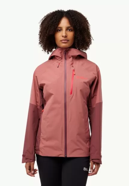 Eagle Peak 2l Jkt Damen Regenjacke mineral red