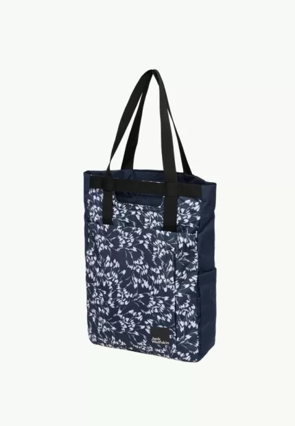 Ebental Tagesrucksack und Umhängetasche Leaves Night Blue