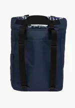 Ebental Tagesrucksack und Umhängetasche Leaves Night Blue