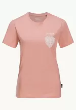 Entdecken Sie das Damen-T-Shirt aus Bio-Baumwolle von Heart T Rose Dawn