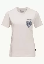 Entdecken Sie das Damen-T-Shirt aus Bio-Baumwolle von Heart T Sea Shell